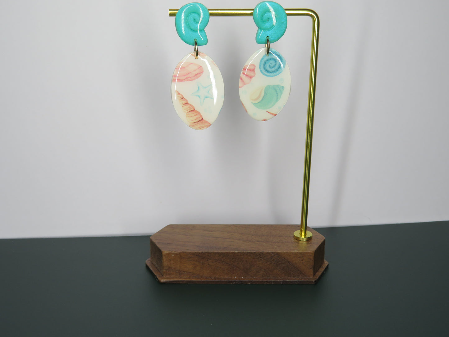 Seashell Themed Earrings