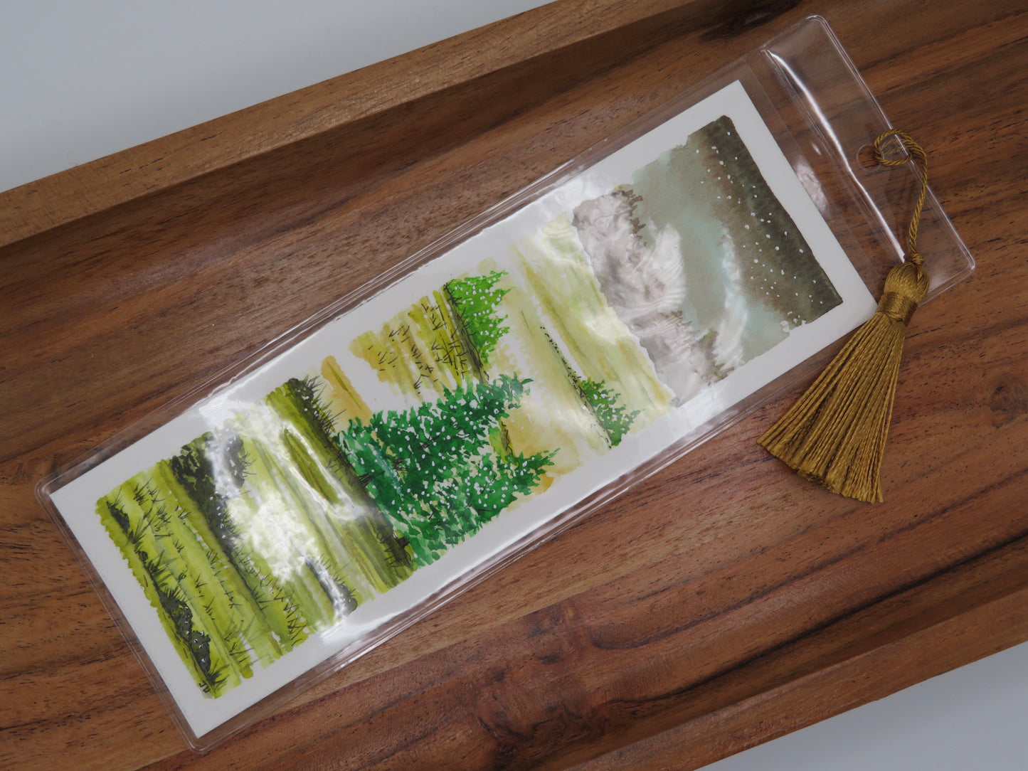 Moonlit Forest Bookmark