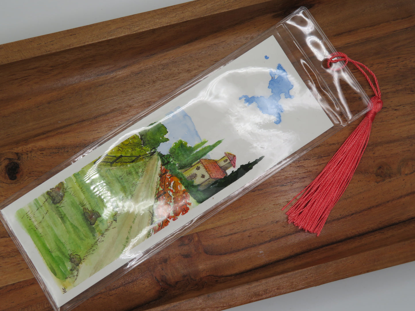 Tuscan Road Bookmark