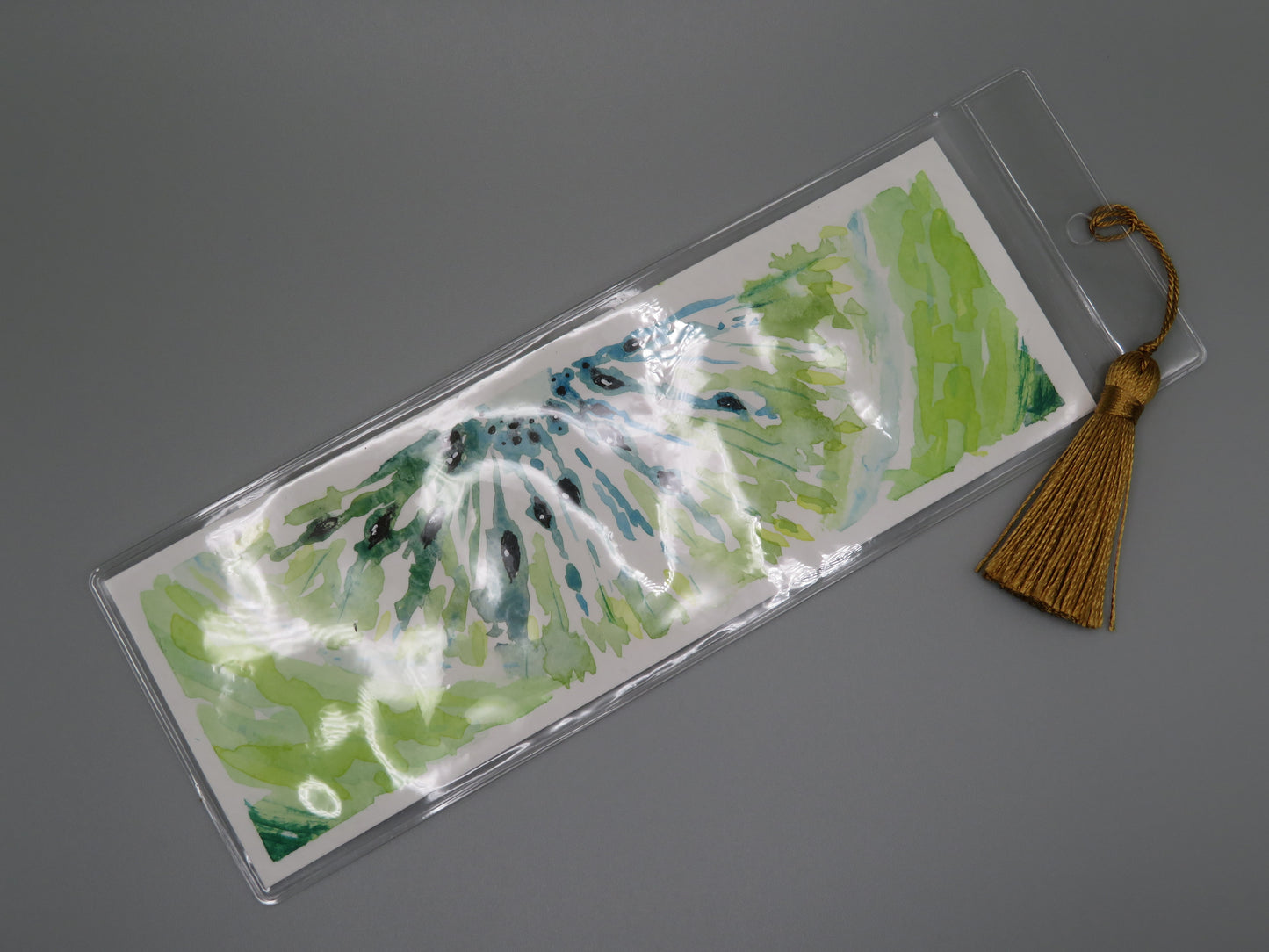 Double Sided Watercolor Bookmark Melons
