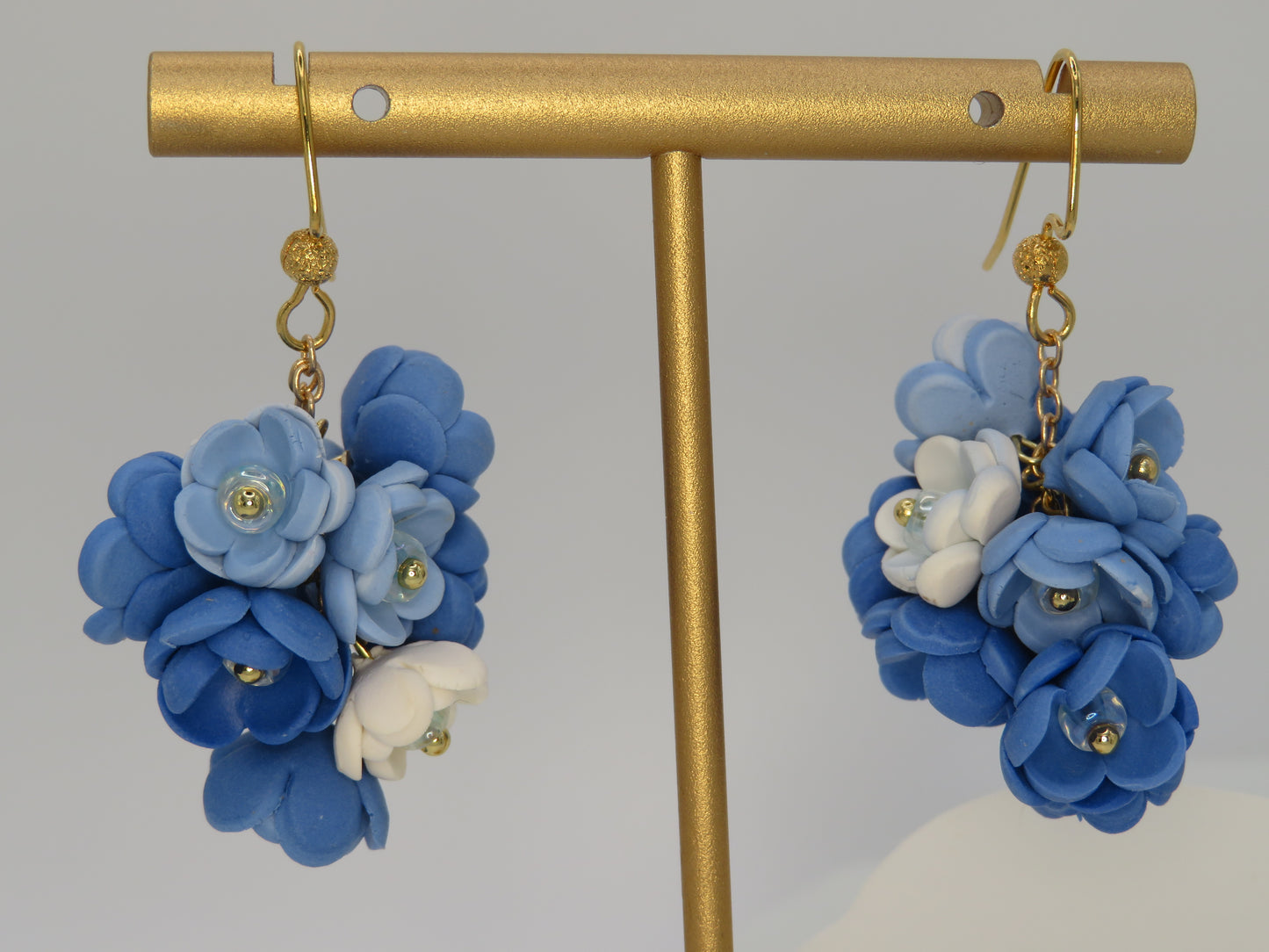 Bouquet of Flowers Dangle Earrings