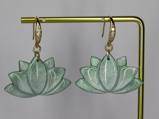 Lotus Flower in Sage