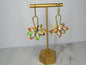 Floral Dangles in mixed colors