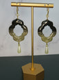 Moroccan style Dangle with Pearl drop