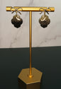 Moroccan style earrings with bow post