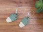 Snake Plant Earrings