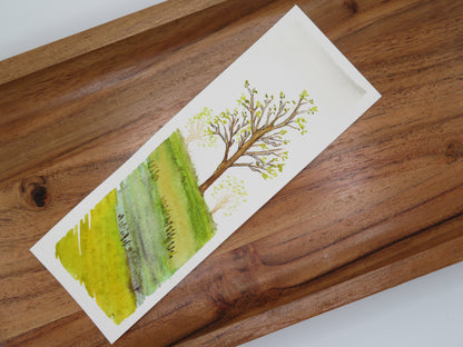 Budding Tree on a Hill Bookmark