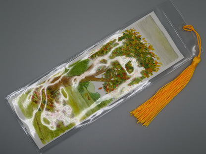 Double Sided Watercolor Bookmark