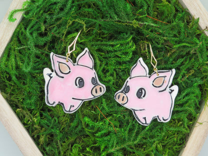 Little Piggy Earrings