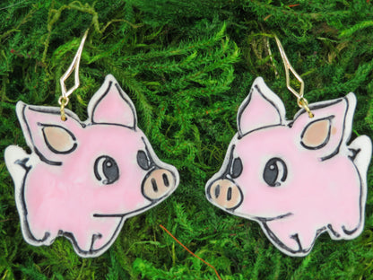Little Piggy Earrings
