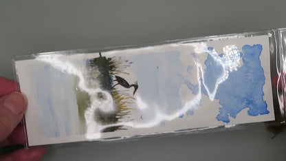 Double Sided Watercolor Bookmark